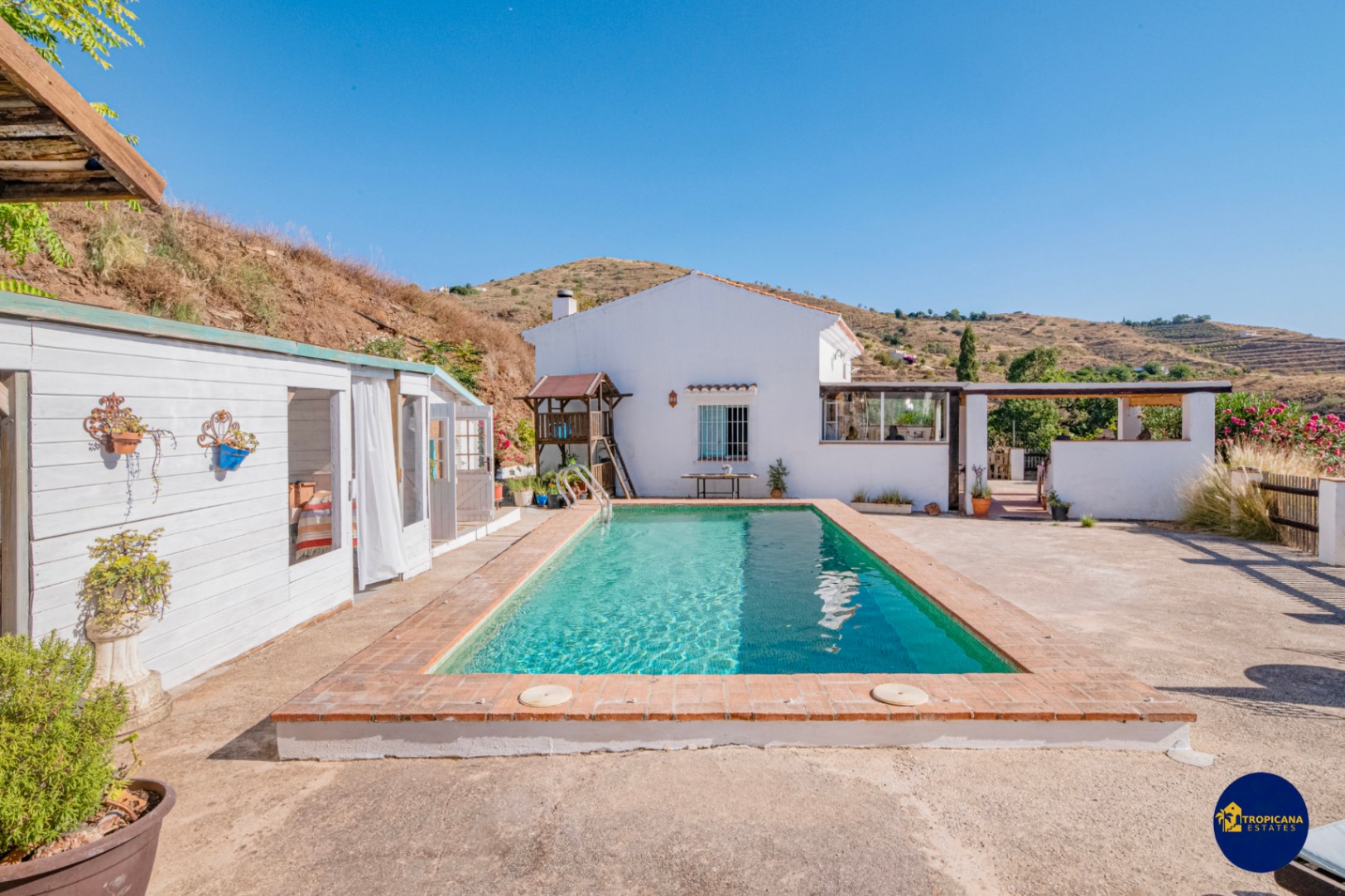 Casa de campo en Salobreña con piscina y jurt 
